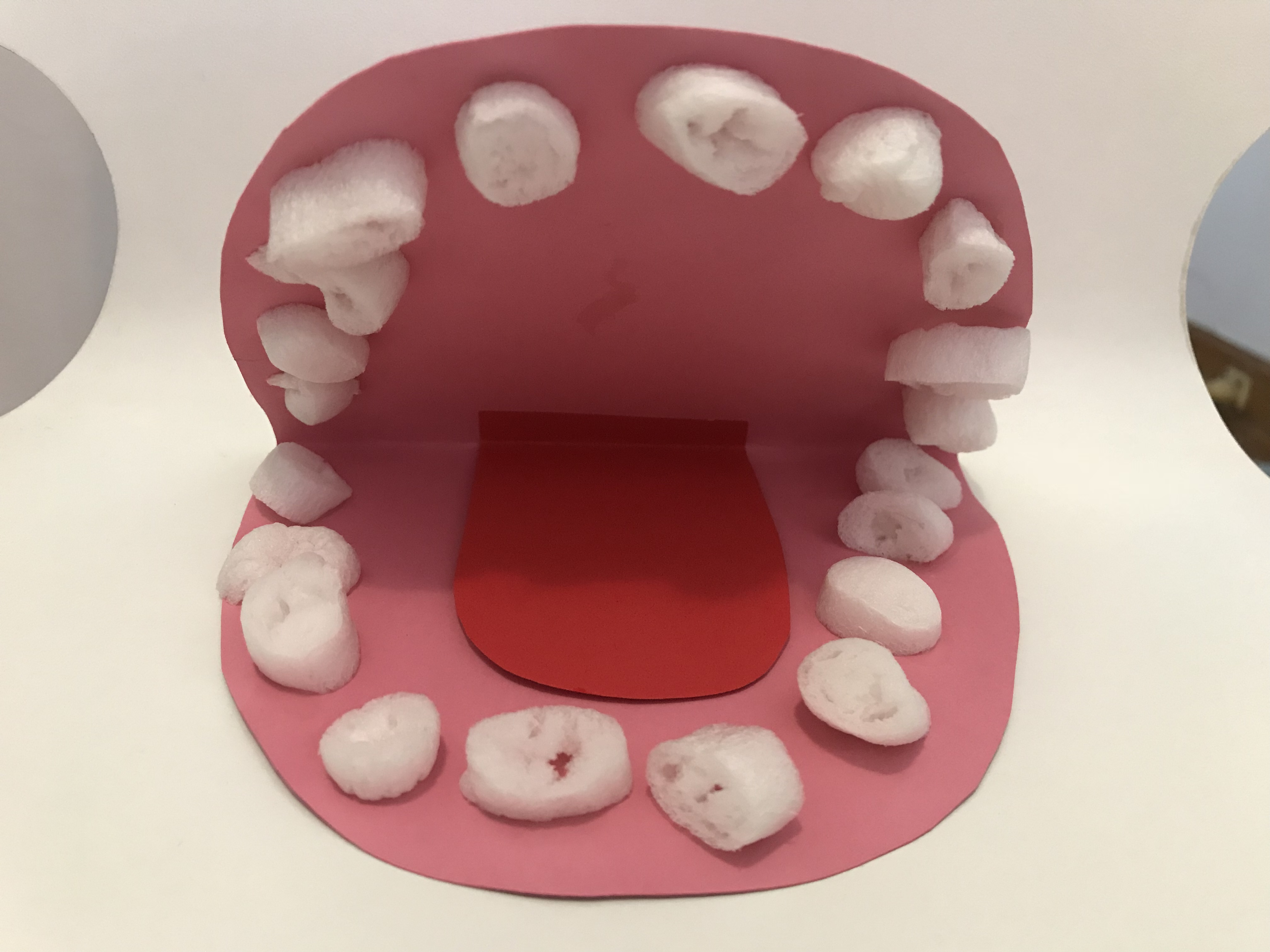 First School Craft – Mouth and Teeth